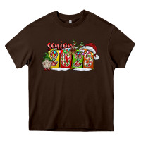 Chocolate Brown senior 2023 Heavy Core Tee - CowhideDigitalArt