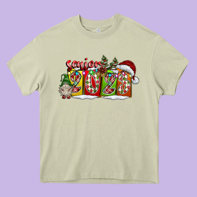 Senior 2023 Heavy Core Tee Designed By Cowhidedigitalart