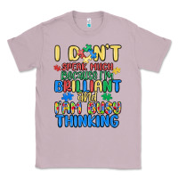 Lilac dont speak much because im brilliant Classic Tee - MaliasSmallBusiness