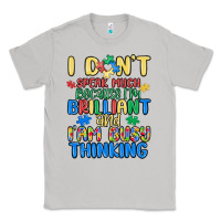 Moon Dust dont speak much because im brilliant Classic Tee - MaliasSmallBusiness