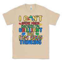 Mushroom dont speak much because im brilliant Classic Tee - MaliasSmallBusiness