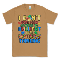 Toasted Coconut dont speak much because im brilliant Classic Tee - MaliasSmallBusiness