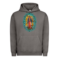 Pigment Tornado Our Lady Of Guadalupe Gemstone Sunflowers Urban Hoodie - FaDigitalArtStudio