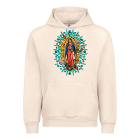 Sandshell Our Lady Of Guadalupe Gemstone Sunflowers Urban Hoodie - FaDigitalArtStudio