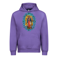 Tulip Our Lady Of Guadalupe Gemstone Sunflowers Urban Hoodie - FaDigitalArtStudio