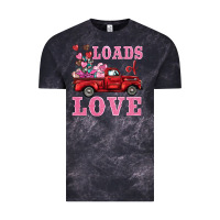 Cloud Black loads of love truck Vintage Tee - BarkalooDesign