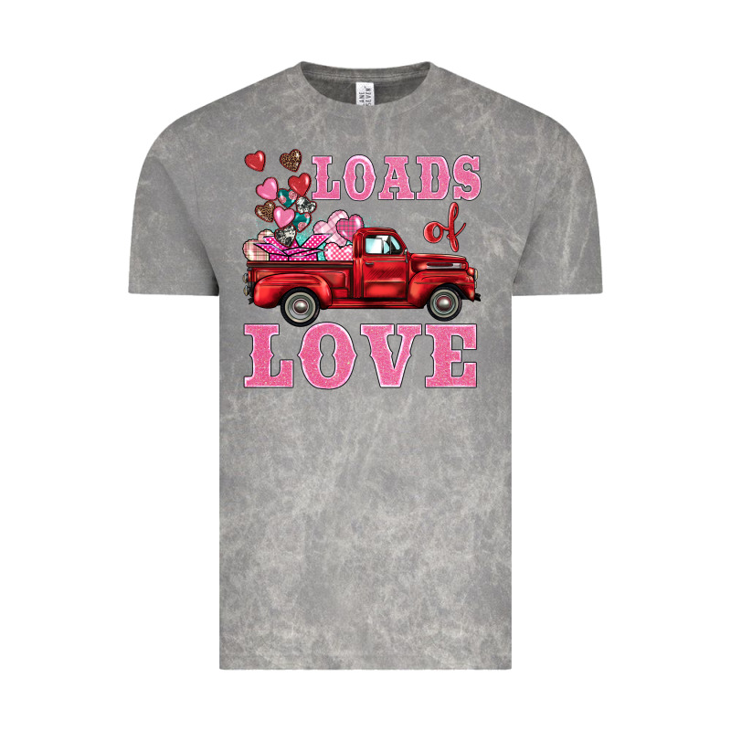 Loads Of Love Truck Vintage Tee by BarkalooDesign | Teevron