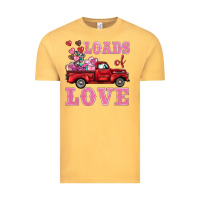 Vintage Mustard loads of love truck Vintage Tee - BarkalooDesign