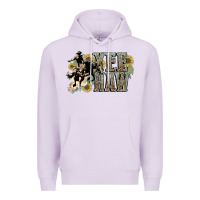 Lilac Yee haw Cowboy western Premium Hoodie - HowdyJamesFarm
