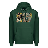 Sports Green Yee haw Cowboy western Premium Hoodie - HowdyJamesFarm