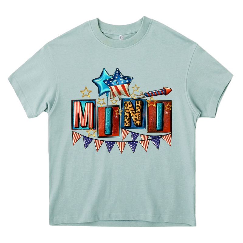 American Mini 4th Of July Heavy Core Tee by CowGirlArtShop | Teevron