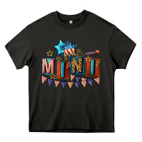 Asphalt American Mini 4th of july Heavy Core Tee - CowGirlArtShop