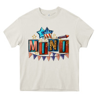 Cream American Mini 4th of july Heavy Core Tee - CowGirlArtShop