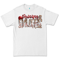 White Raising Ballers Premium Tee - RacoonDesign