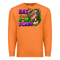 Carrot Eat Drink and Be Scary with Halloween Premium Sweatshirt - texasbilliewilder