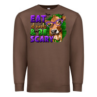 Chestnut Eat Drink and Be Scary with Halloween Premium Sweatshirt - texasbilliewilder