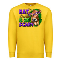 Lemon Eat Drink and Be Scary with Halloween Premium Sweatshirt - texasbilliewilder