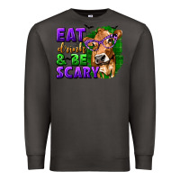 Smoke Eat Drink and Be Scary with Halloween Premium Sweatshirt - texasbilliewilder