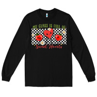 Black my class full of sweet hearts Long Sleeve Tee - MaliasSmallBusiness