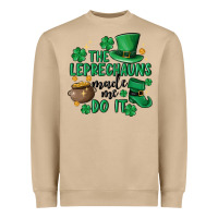 The Leprechauns Made Me Do It Heavyweight Sweatshirt | Teevron