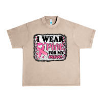 French Oak i wear pink for my mom breast cancer awareness Urban Heavy Tee - Jasminsmagicworld