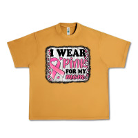 Peanut Butter i wear pink for my mom breast cancer awareness Urban Heavy Tee - Jasminsmagicworld