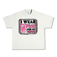 Pistachio i wear pink for my mom breast cancer awareness Urban Heavy Tee - Jasminsmagicworld