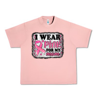 Salmon i wear pink for my mom breast cancer awareness Urban Heavy Tee - Jasminsmagicworld