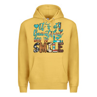 Antique Gold it’s a beautiful day to smile Premium Hoodie - JahusDesignShop