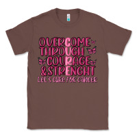 Chestnut overcome through courage strength  malia Classic Tee - MaliasSmallBusiness