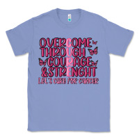 Colony Blue overcome through courage strength  malia Classic Tee - MaliasSmallBusiness