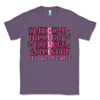 Lavender overcome through courage strength  malia Classic Tee - MaliasSmallBusiness