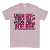 Lilac overcome through courage strength  malia Classic Tee - MaliasSmallBusiness