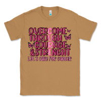 Toasted Coconut overcome through courage strength  malia Classic Tee - MaliasSmallBusiness