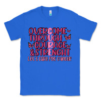 True Royal overcome through courage strength  malia Classic Tee - MaliasSmallBusiness