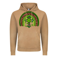 Vintage Camel Western Shamrock Cross Rainbow Vintage Hoodie - Artiststas