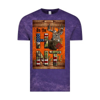 Cloud Purple Western On The Hunt Deer Vintage Tee - LillyAllenDesigns