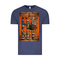 Vintage Denim Western On The Hunt Deer Vintage Tee - LillyAllenDesigns