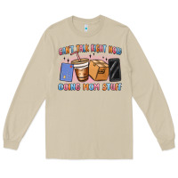 Mushroom can't talk right now doing mom stuff Long Sleeve Tee - MaliasSmallBusiness