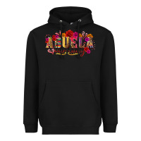 Black Abuela Our Lady Heavyweight Hoodie - texasbilliewilder