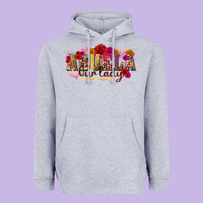 Abuela Our Lady Heavyweight Hoodie Designed By Texasbilliewilder