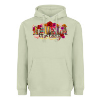 Matcha Abuela Our Lady Heavyweight Hoodie - texasbilliewilder