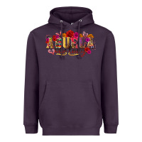 Plum Abuela Our Lady Heavyweight Hoodie - texasbilliewilder