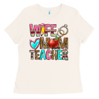Bone wife mom teacher Ladies Tee - Zillion Design Studio