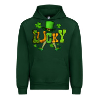 Forest Green St. Patrick's lucky leprechaun Urban Hoodie - OliviaCreatesArt