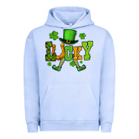 Pigment Grape Ice St. Patrick's lucky leprechaun Urban Hoodie - OliviaCreatesArt