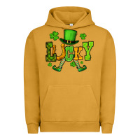 Pigment Peanut Butter St. Patrick's lucky leprechaun Urban Hoodie - OliviaCreatesArt