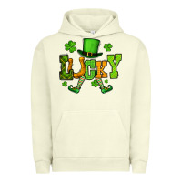 Pigment Pistachio St. Patrick's lucky leprechaun Urban Hoodie - OliviaCreatesArt