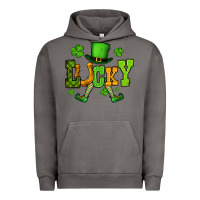 Pigment Tornado St. Patrick's lucky leprechaun Urban Hoodie - OliviaCreatesArt