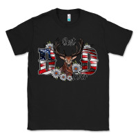 Black Best Dad Ever Classic Tee - CowhideDigitalArt